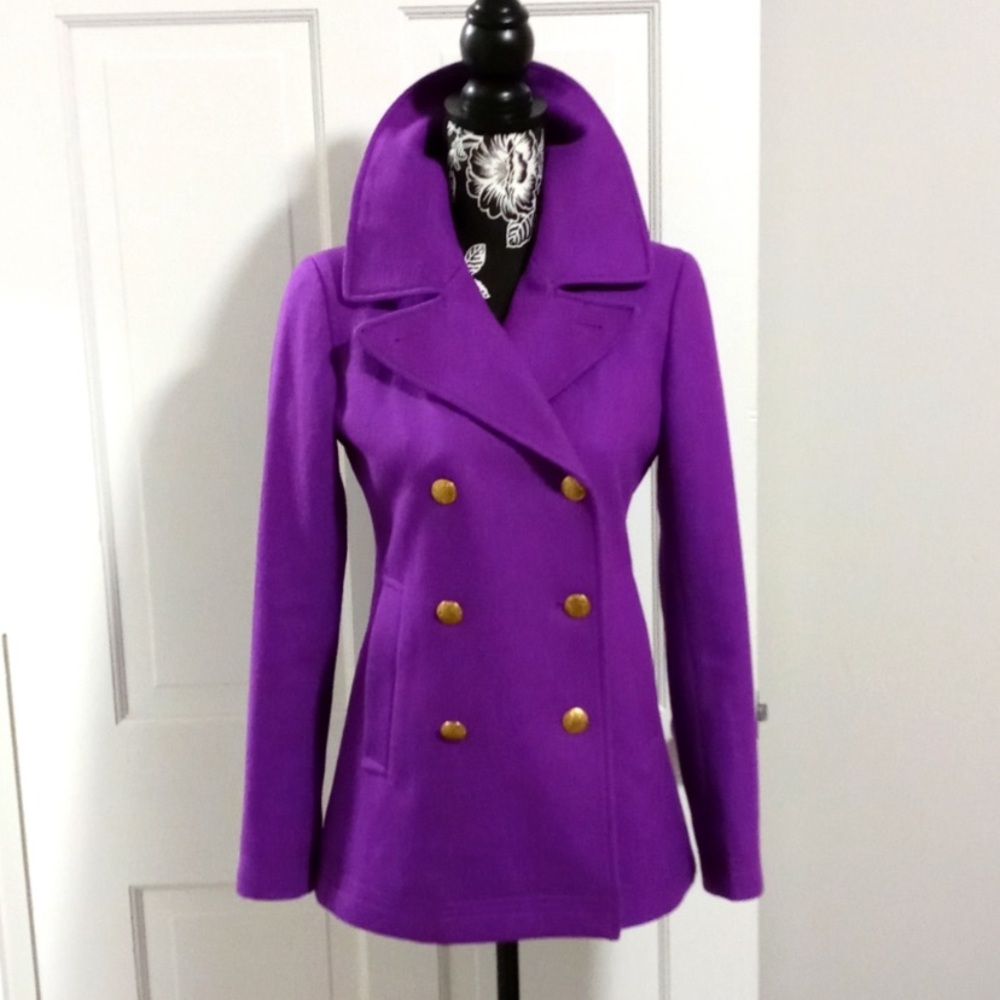 Jcrew pea coat sz 8
